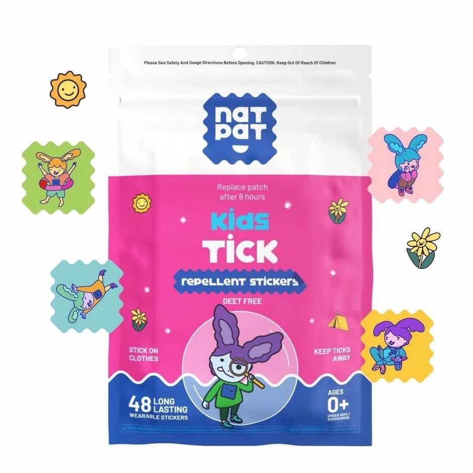 NatPat Trailpatch Tick Repellent Stickers