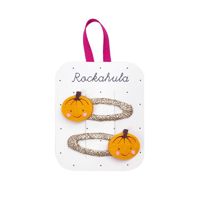 Rockahula Halloween Clips Little Pumpkin 2pk