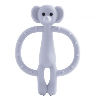 Kushies Silisafari Silicone Teether Elephant
