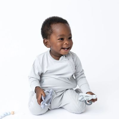 Kushies Silisafari Silicone Teether Elephant