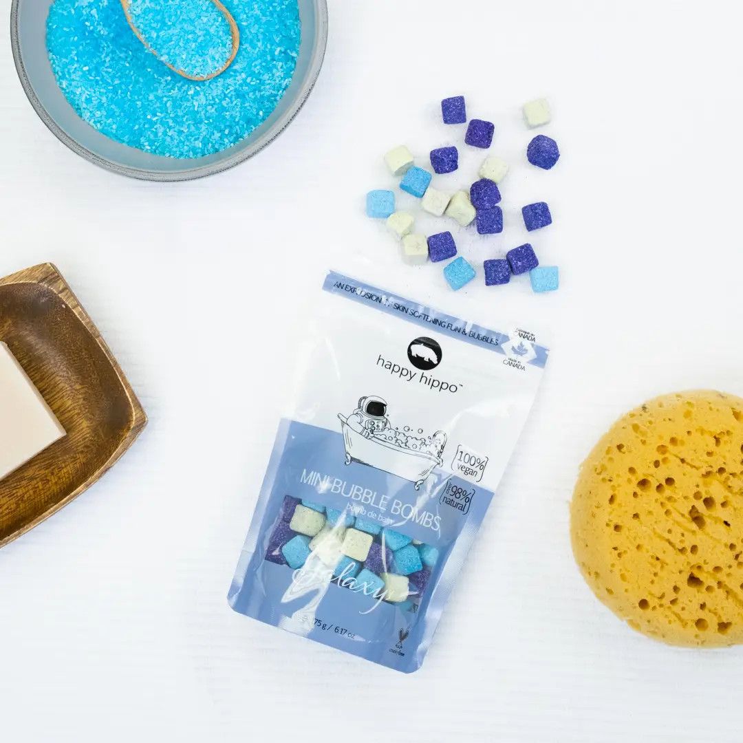Happy Hippo Galaxy Mini Bubble Bombs