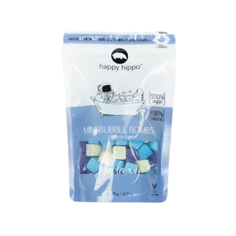 Happy Hippo Galaxy Mini Bubble Bombs