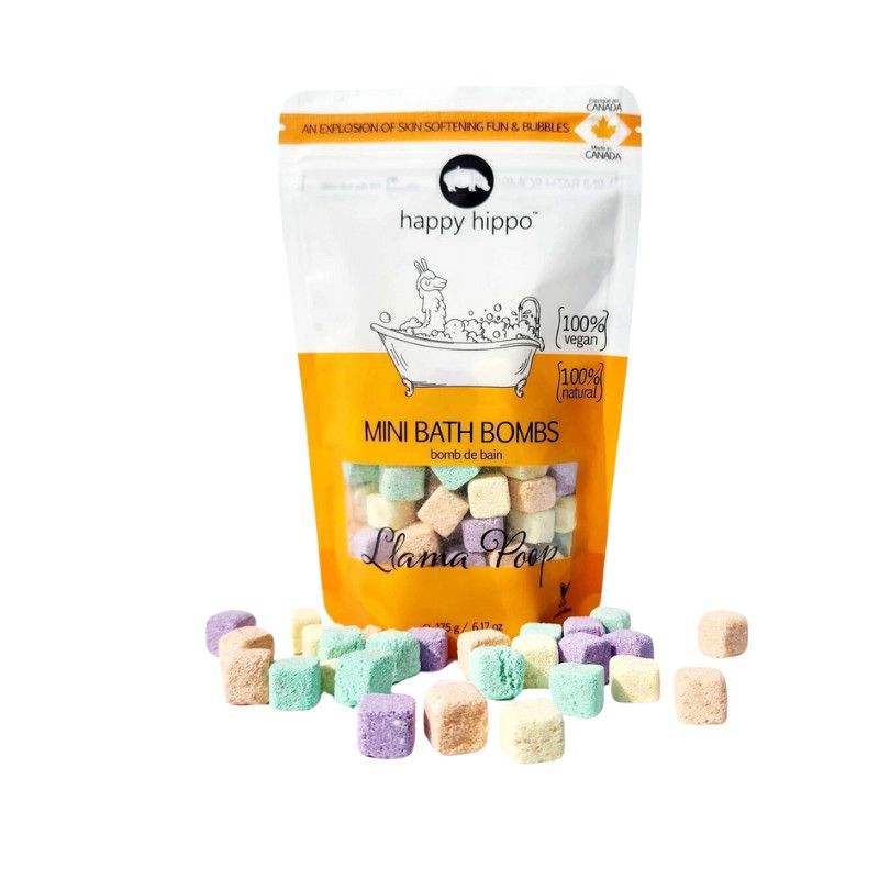 Happy Hippo Llama Poop Mini Bubble Bombs