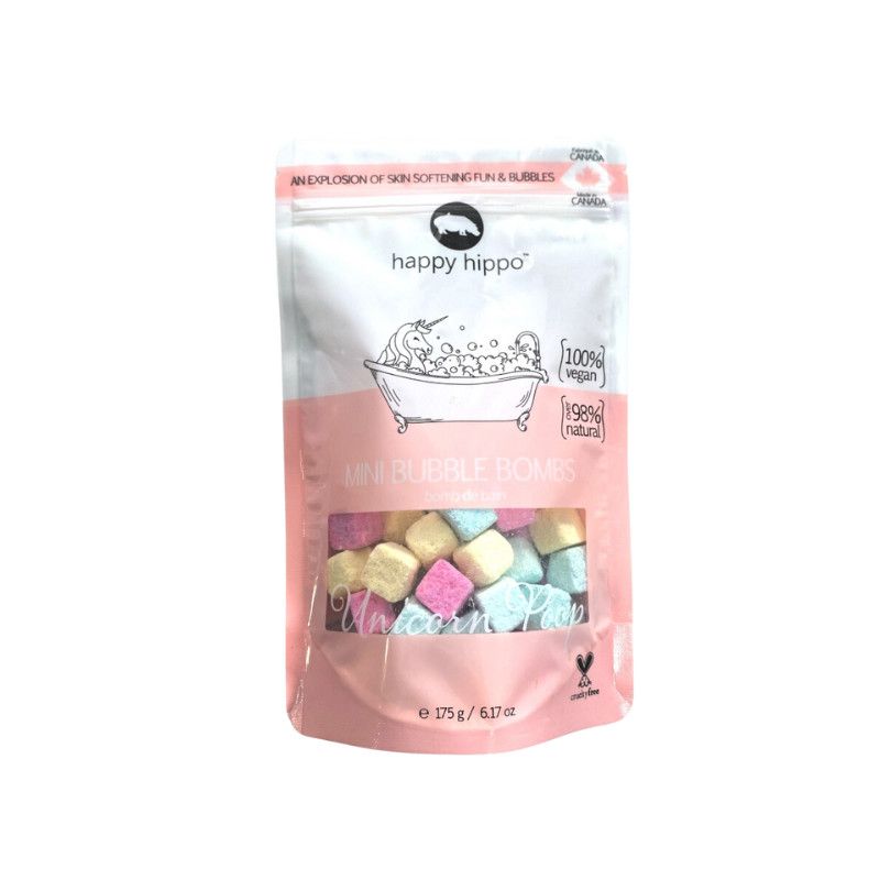 Happy Hippo Unicorn Poop Mini Bubble Bombs
