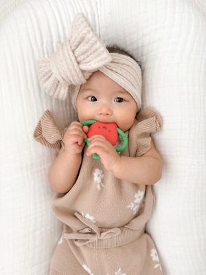 Itzy Ritzy Chew Crew Strawberry