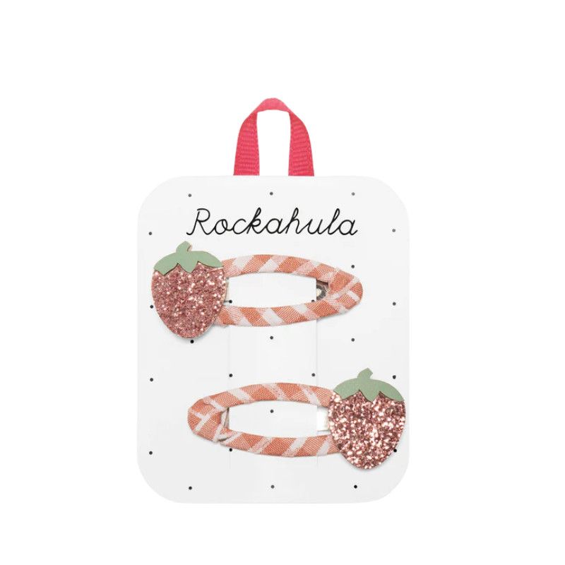 Rockahula Hair Clips Sweet Strawberry