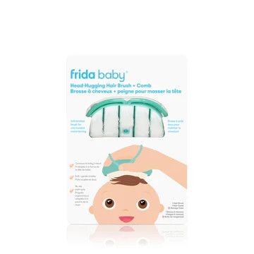 Frida Baby Head-Hugging Hairbrush &amp; Styling Comb Set