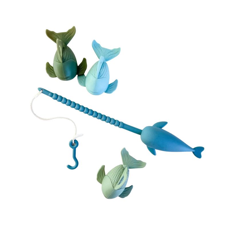 Peaks &amp; Valleys Baby Fishing Bath Toy Ocean