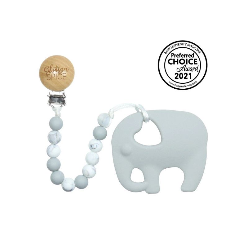 Glitter &amp; Spice Teether Elephant