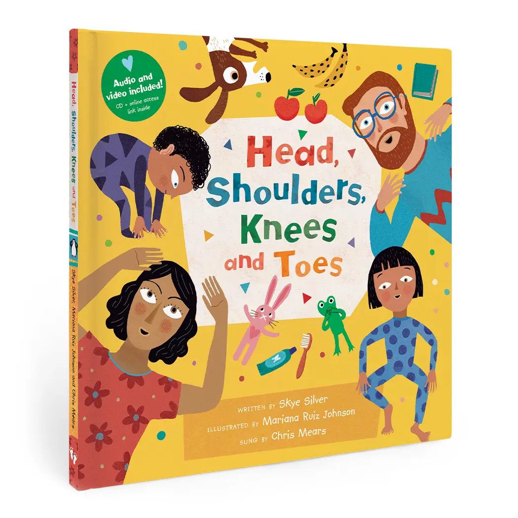 Books Head, Shoulders, Knees and Toes Hardcover with CD