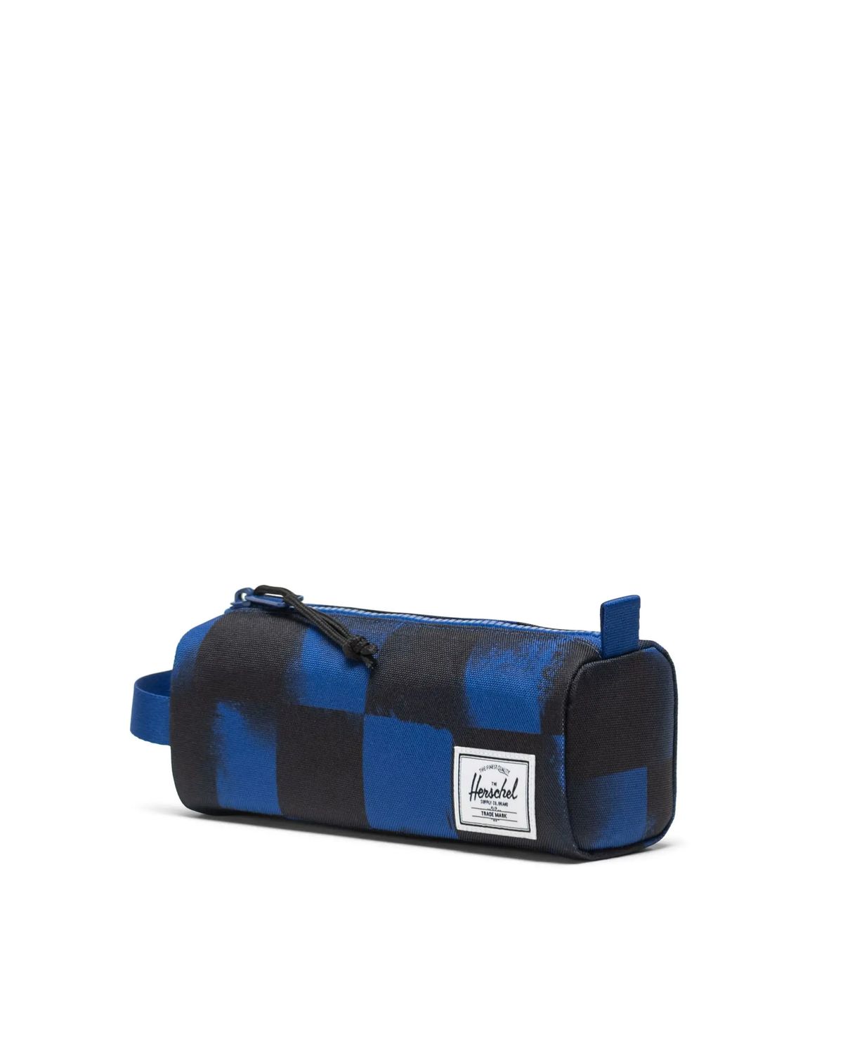 Herschel Settlement Pencil Case Stencil Checker Sodalite Blue