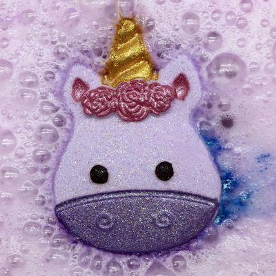 The Bomb Bar Bath Bomb Mini Unicorn Head