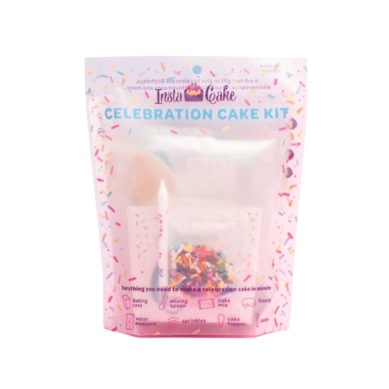 InstaCake Cards Celebration Cake Kit Vanilla Confetti