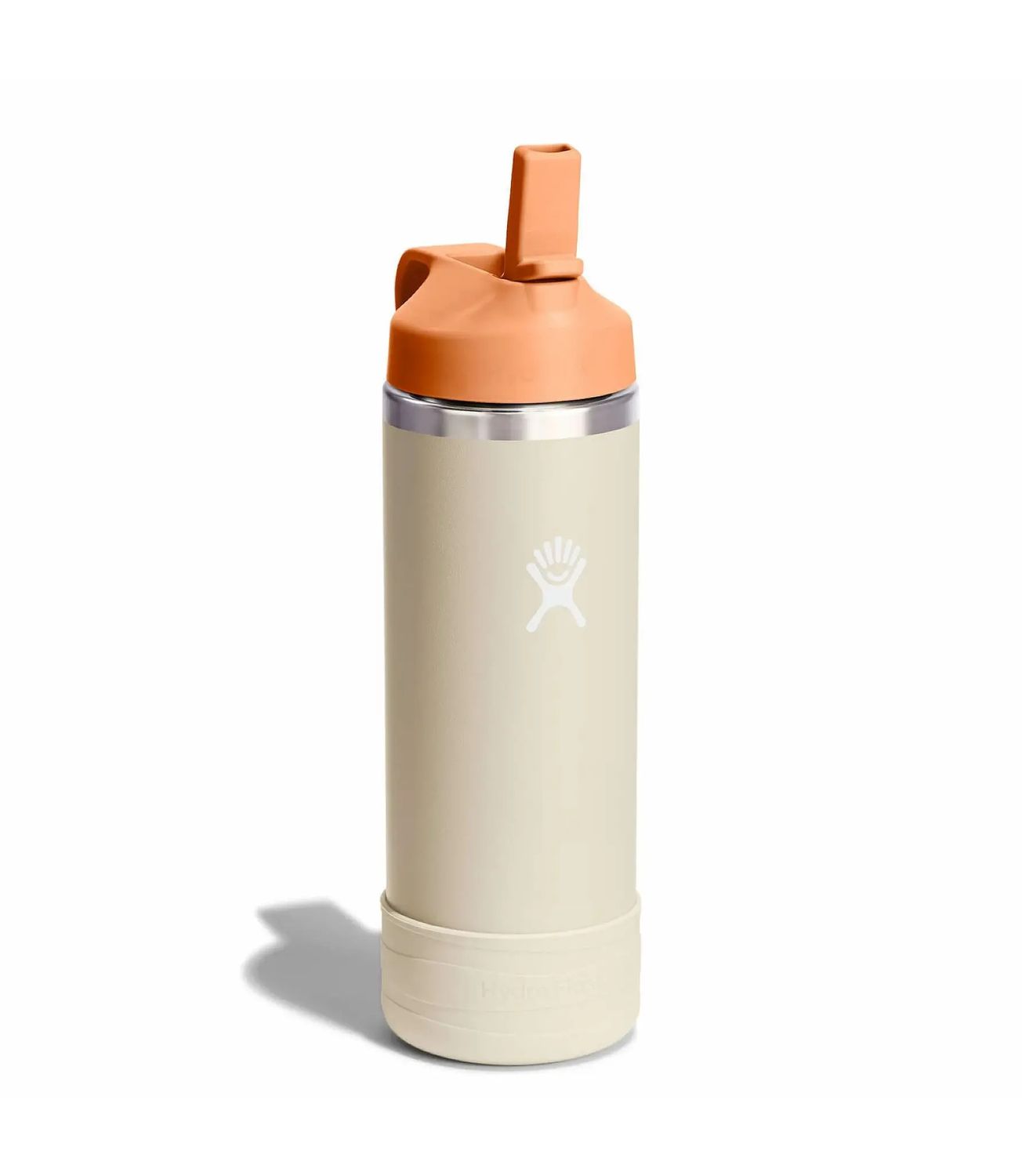 Hydro Flask 18 Oz Kids Wide Mouth Straw Cap And Boot Coconut
