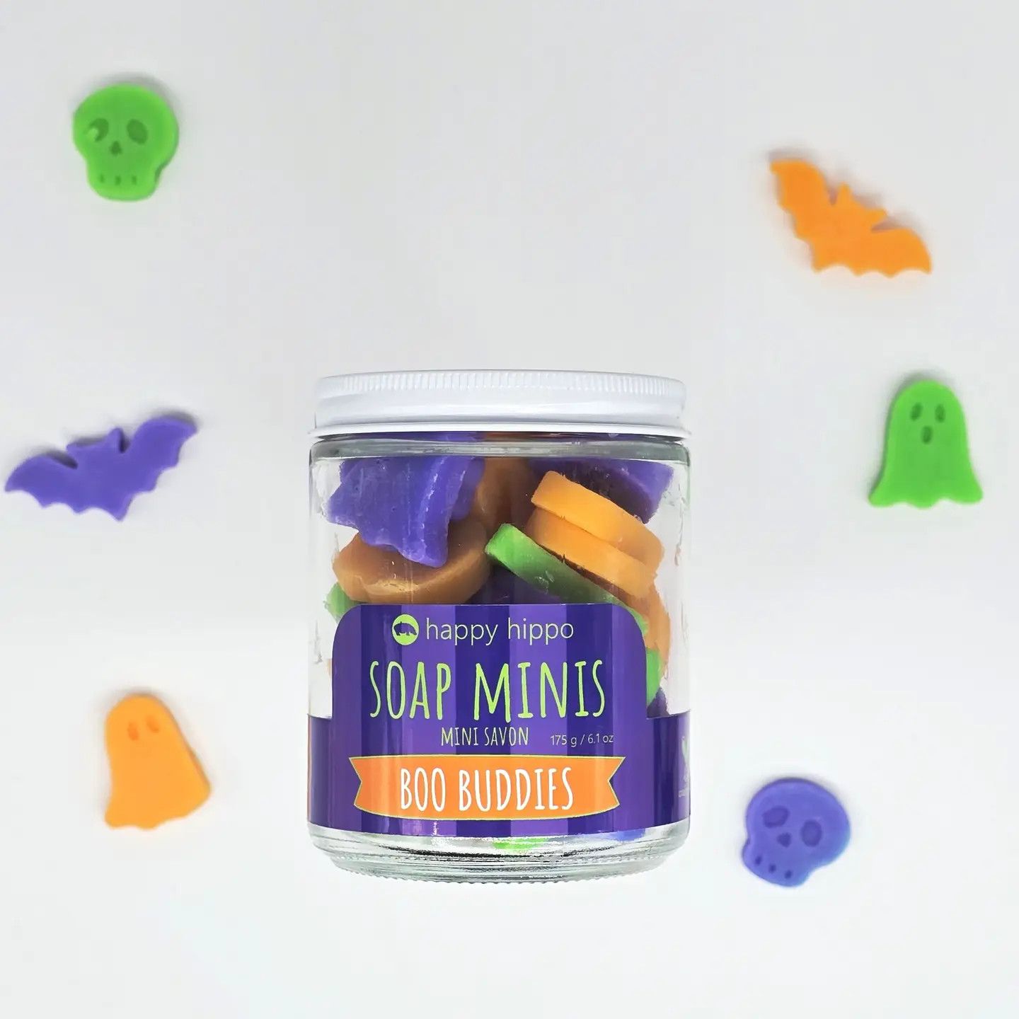 Happy Hippo Boo Buddies Soap Minis