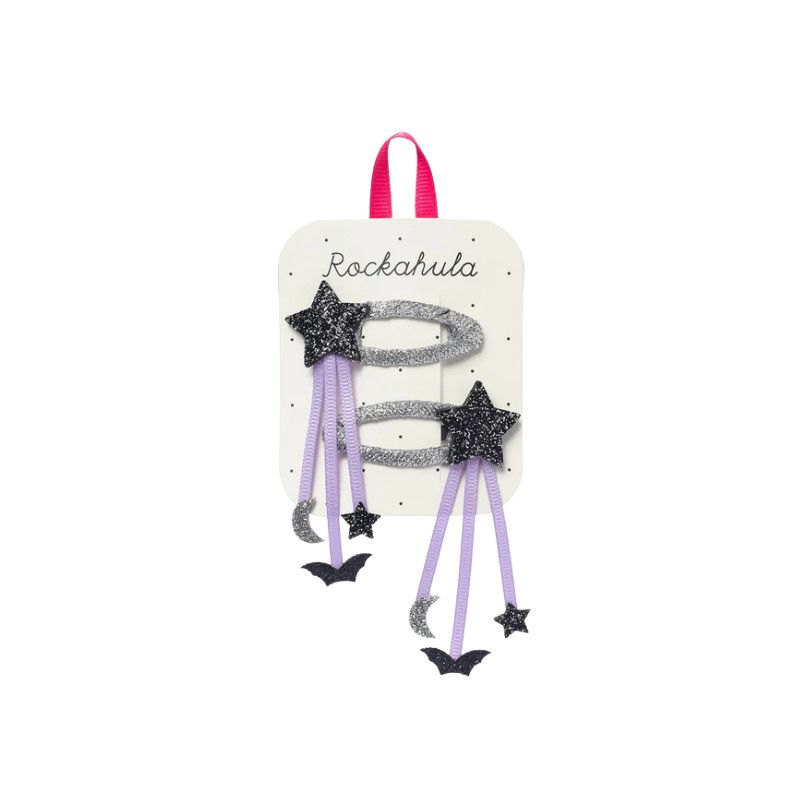 Rockahula Halloween Hair Clips Spooky Star Streamer