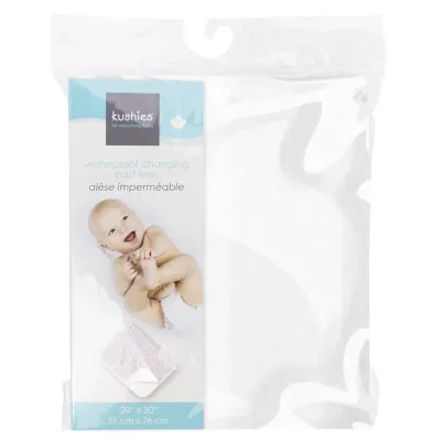 Kushies Portable Change Pad Terry White