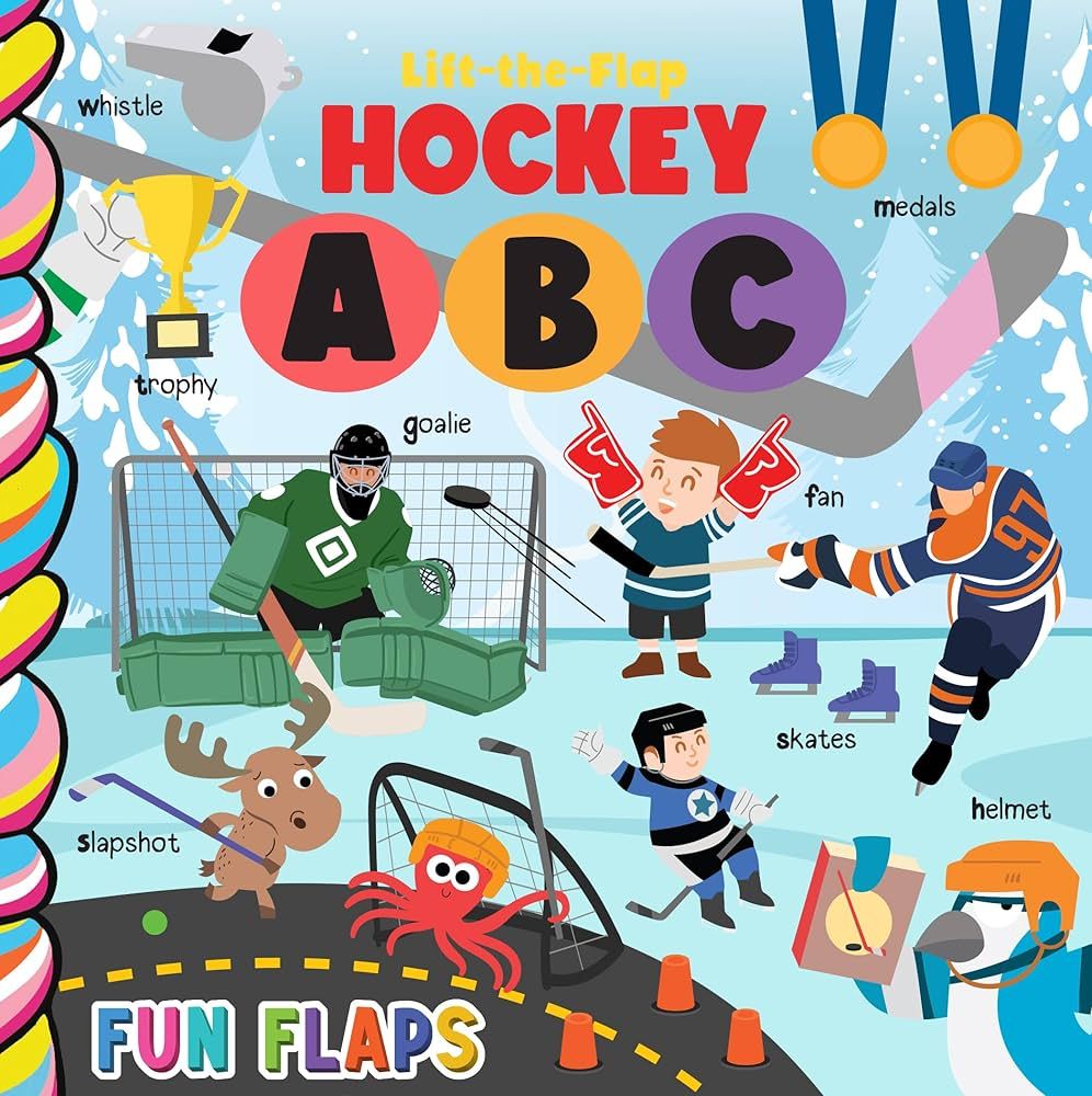Taffy Tales Books Hockey Abc Fun Flaps