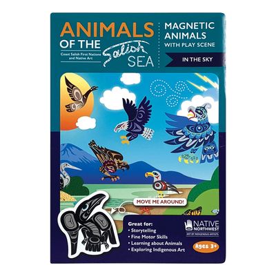 Native Northwest Magnetic Animals of the Salish Sea In the Sky