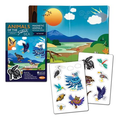 Native Northwest Magnetic Animals of the Salish Sea In the Sky