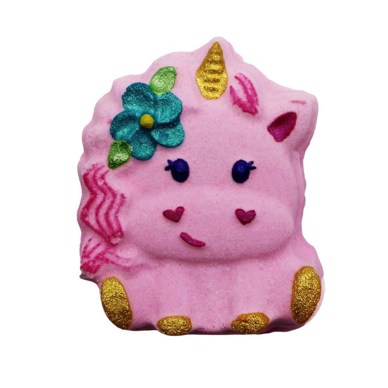 The Bomb Bar Bath Bomb Unicorn with Flower