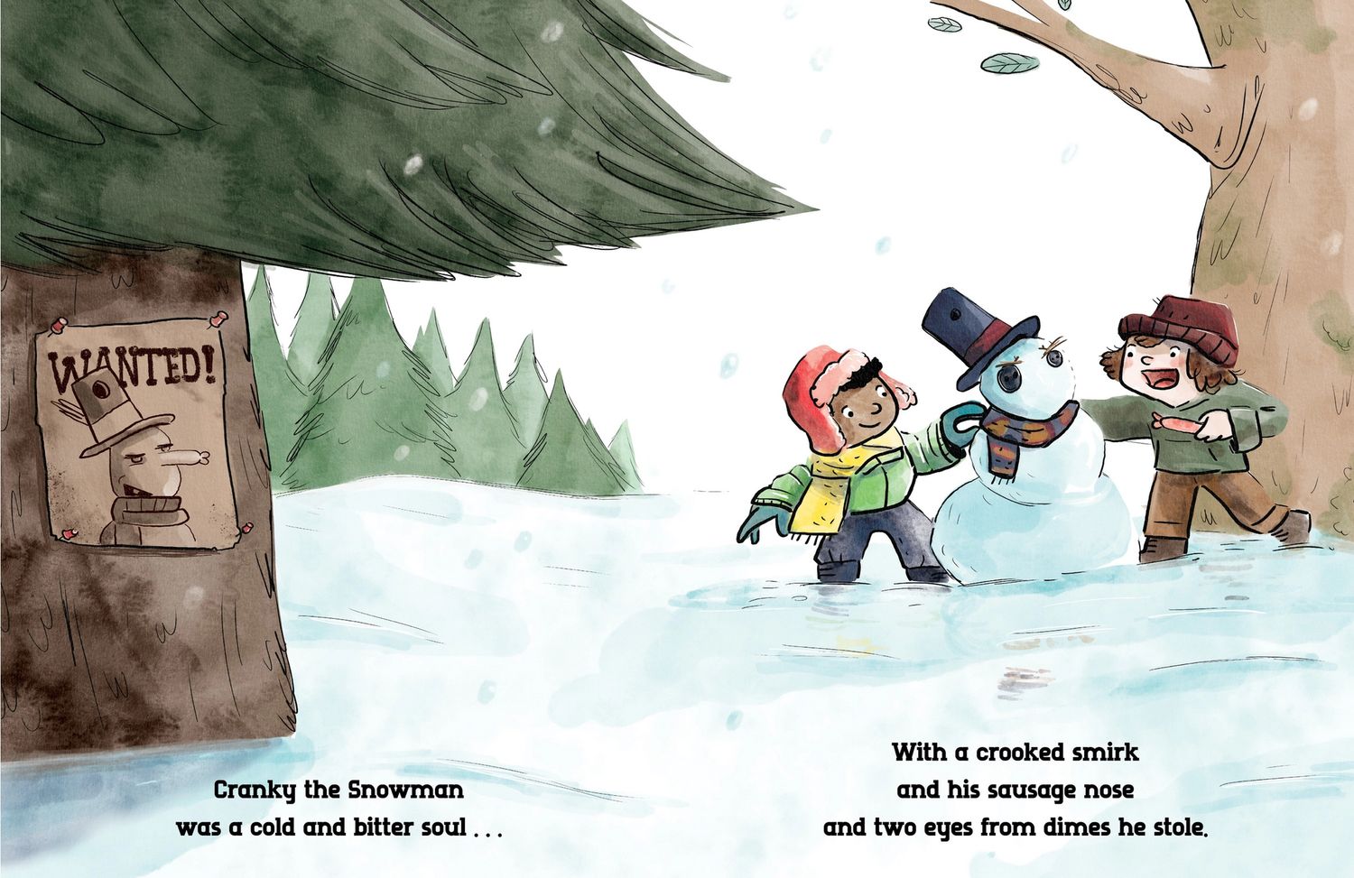 Taffy Tales Books Cranky the Snowman