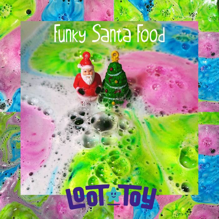 Loot Foaming Bath Salts Funky Santa Food