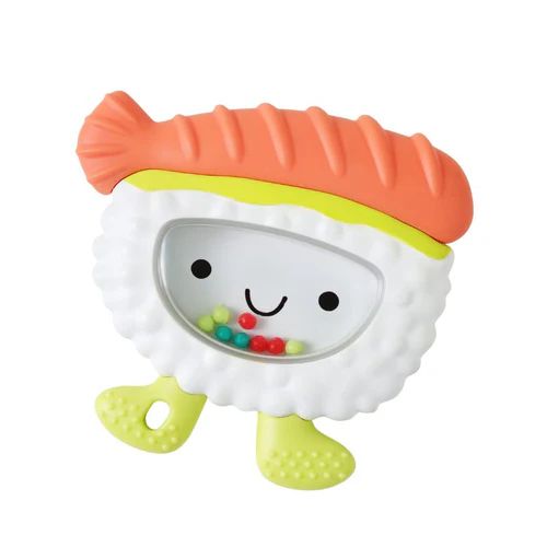 Itzy Ritzy Sweetie Shake Plus Teething &amp; Rattle Toy Sushi