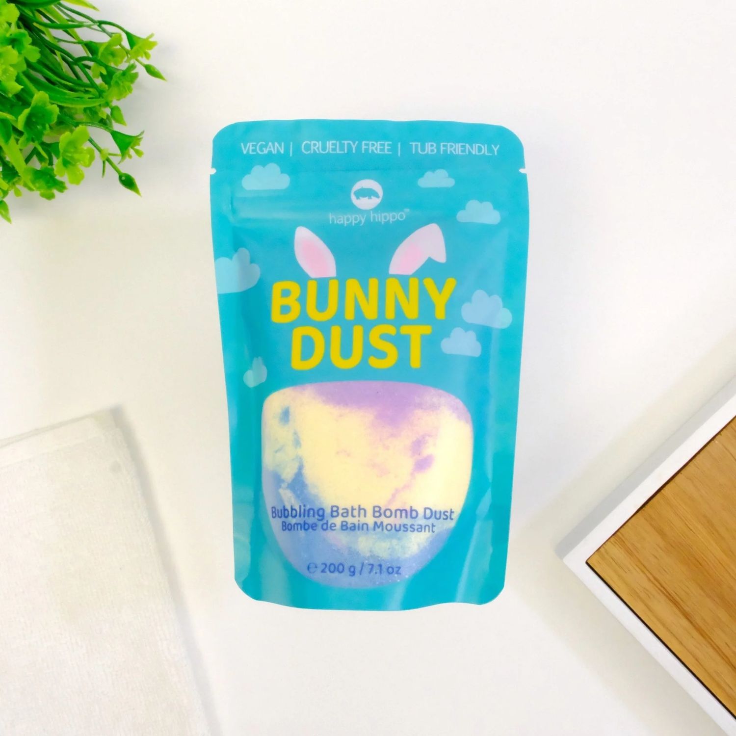 Happy Hippo Bunny Bubble Bomb Dust