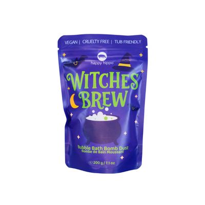 Happy Hippo Witches Brew Bubble Bomb Dust &amp; Mini Bath Bombs