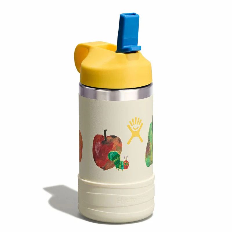 Hydro Flask 12 Oz Kids Wide Mouth Straw Cap And Boot World of Eric Carle