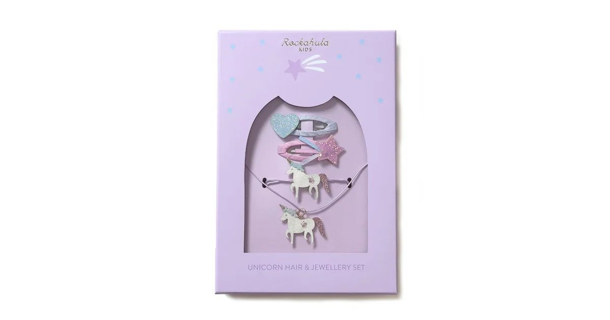 Rockahula Hair &amp; Jewellery Set Unicorn