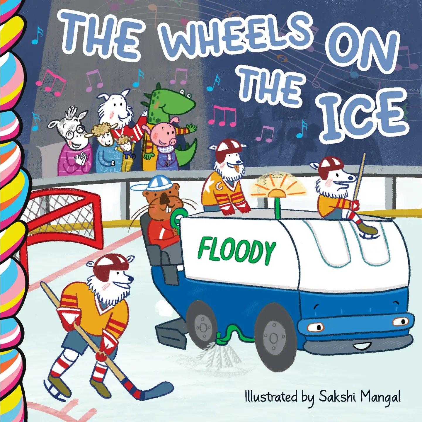 Taffy Tales Books The Wheels On The Ice Board Book