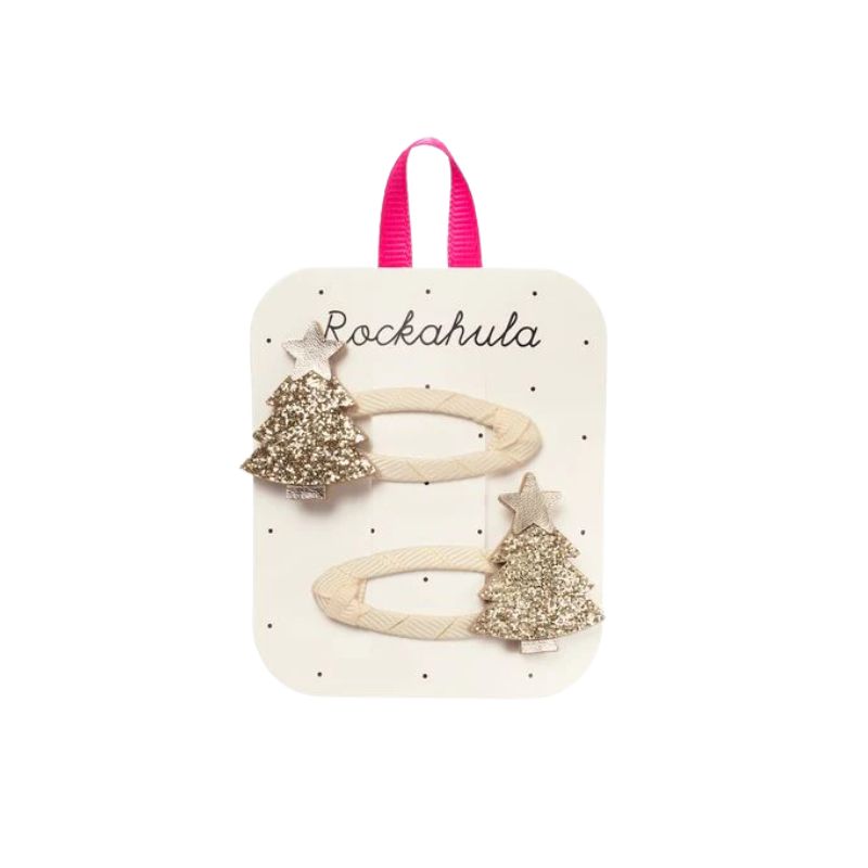 Rockahula Christmas Hair Clips North Pole Christmas Tree