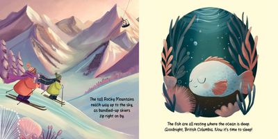Taffy Tales Books Goodnight, Canada