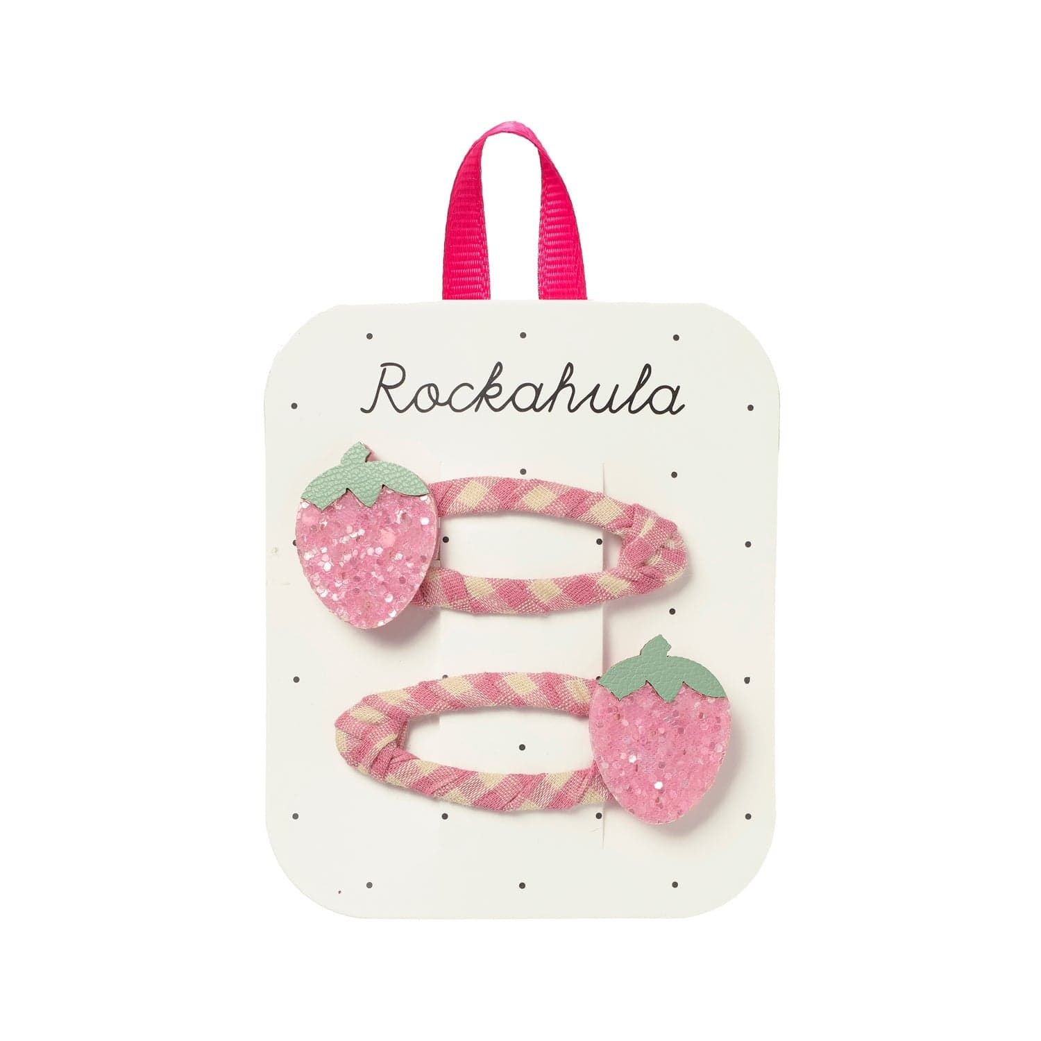 Rockahula Hair Clips Strawberry Fields