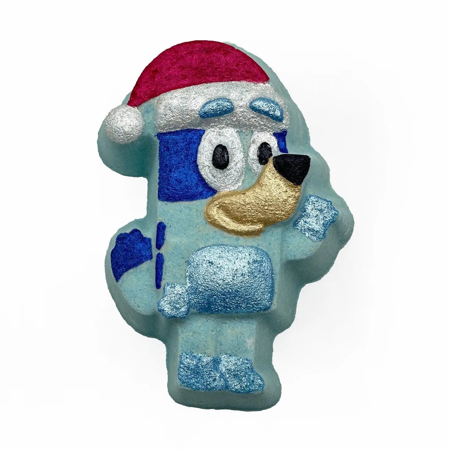The Bomb Bar Bath Bomb Christmas Santa Blu Pup