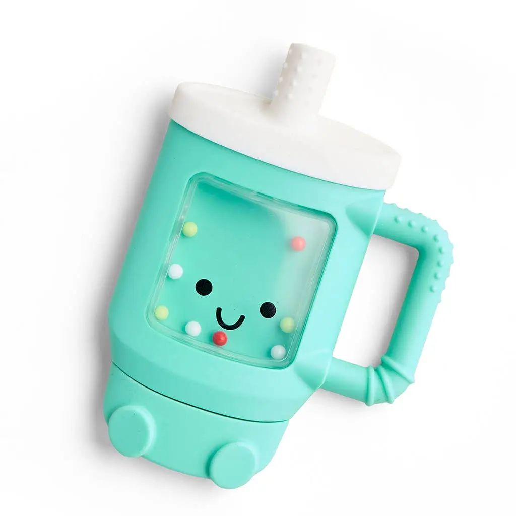 Itzy Ritzy Sweetie Shake Plus Teething &amp; Rattle Toy Tumbler