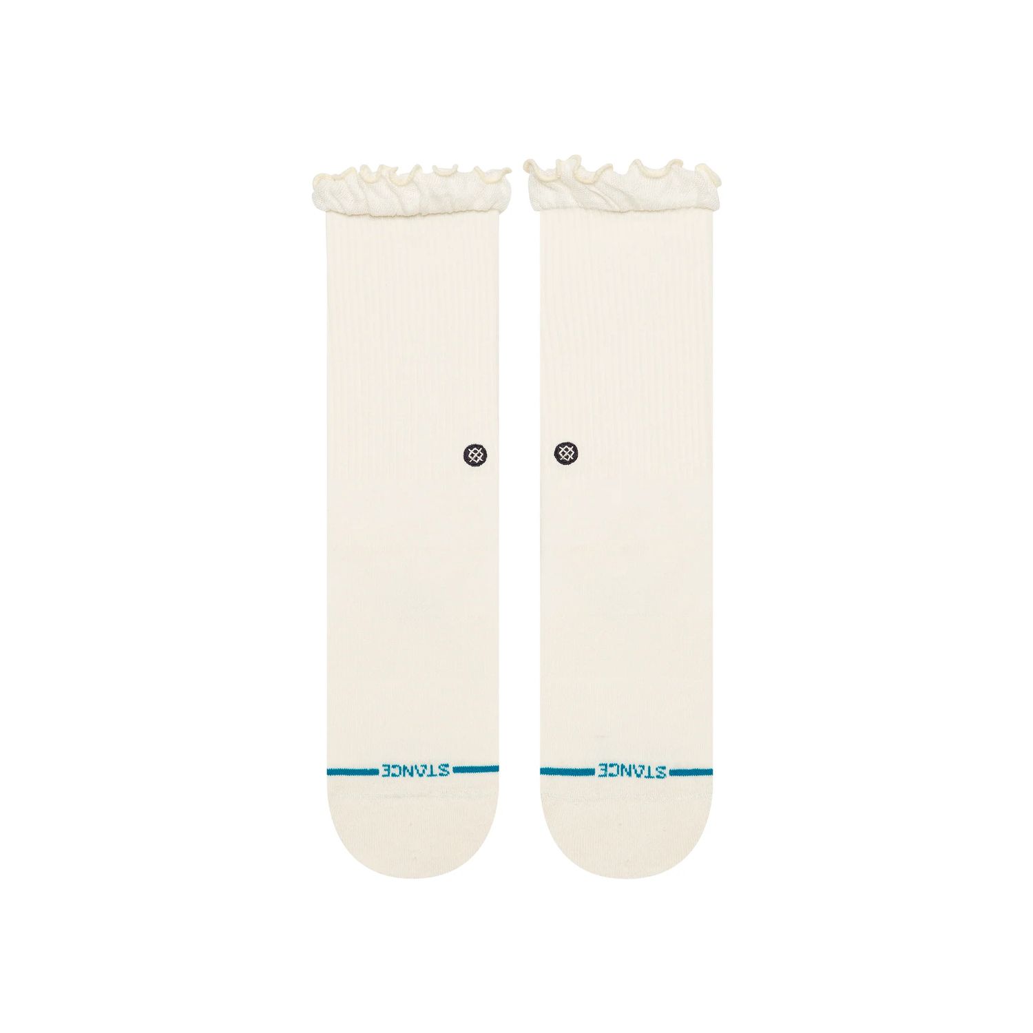 Stance KD Ruffle Icon Crew Ivory