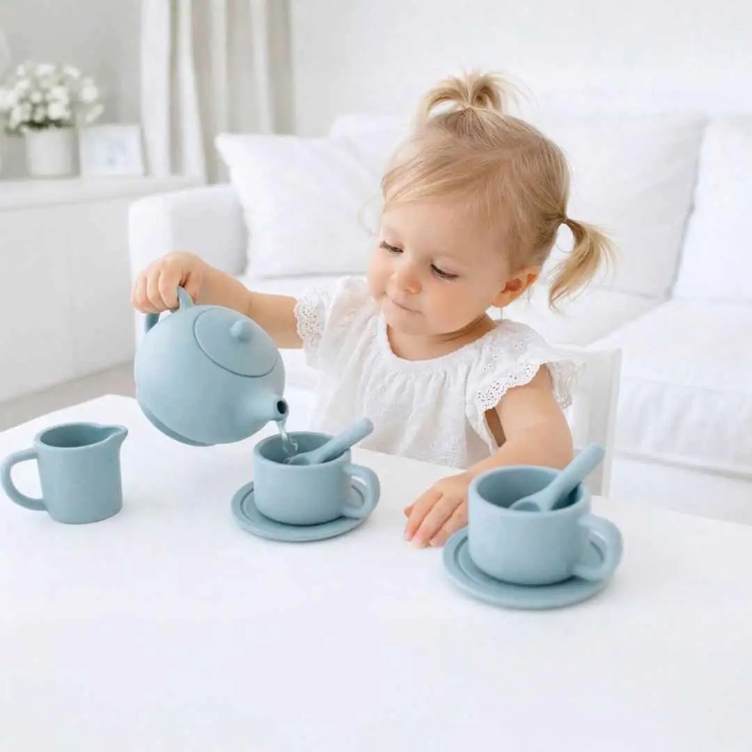 Baby Bliss Silicone Tea Play Set