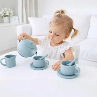 Baby Bliss Silicone Tea Play Set