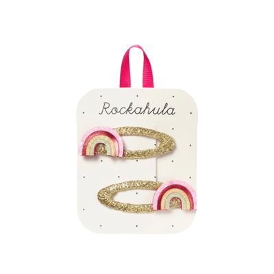 Rockahula Hair Clips Carnival Rainbow