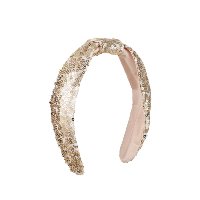 Rockahula Headband Gold Sequin