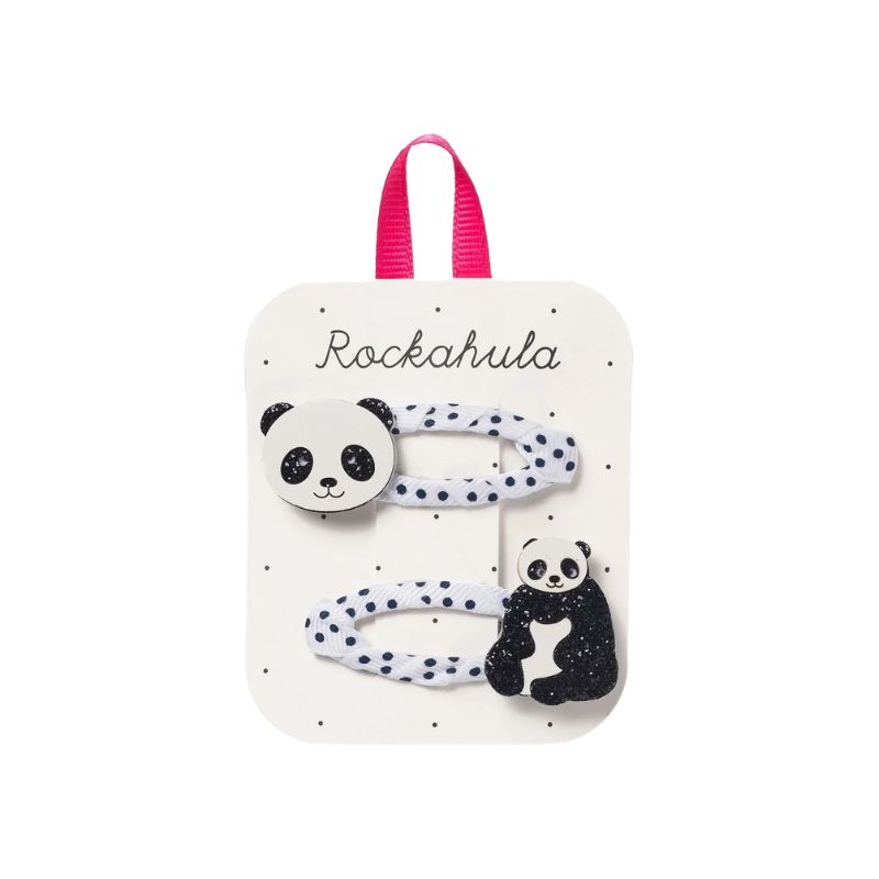 Rockahula Hair Clips Polly Panda