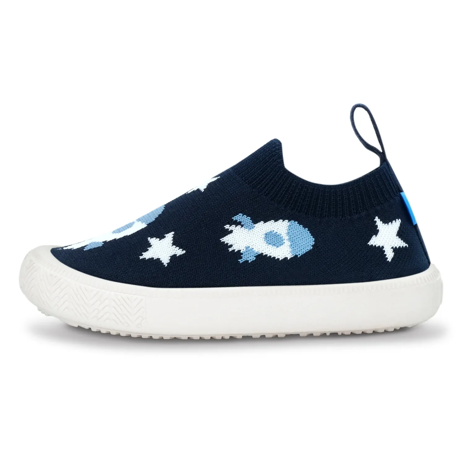 Jan &amp; Jul Graphic Knit Shoe, Color: Rocket, Size: 5