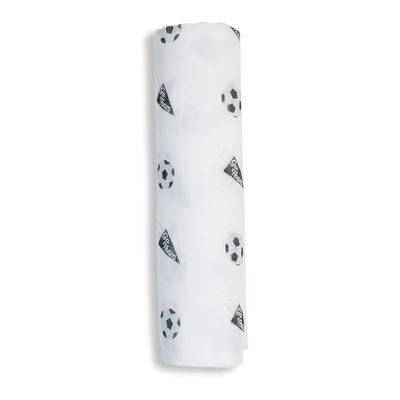 Lulujo Classic Swaddle Soccer 47"x 47"