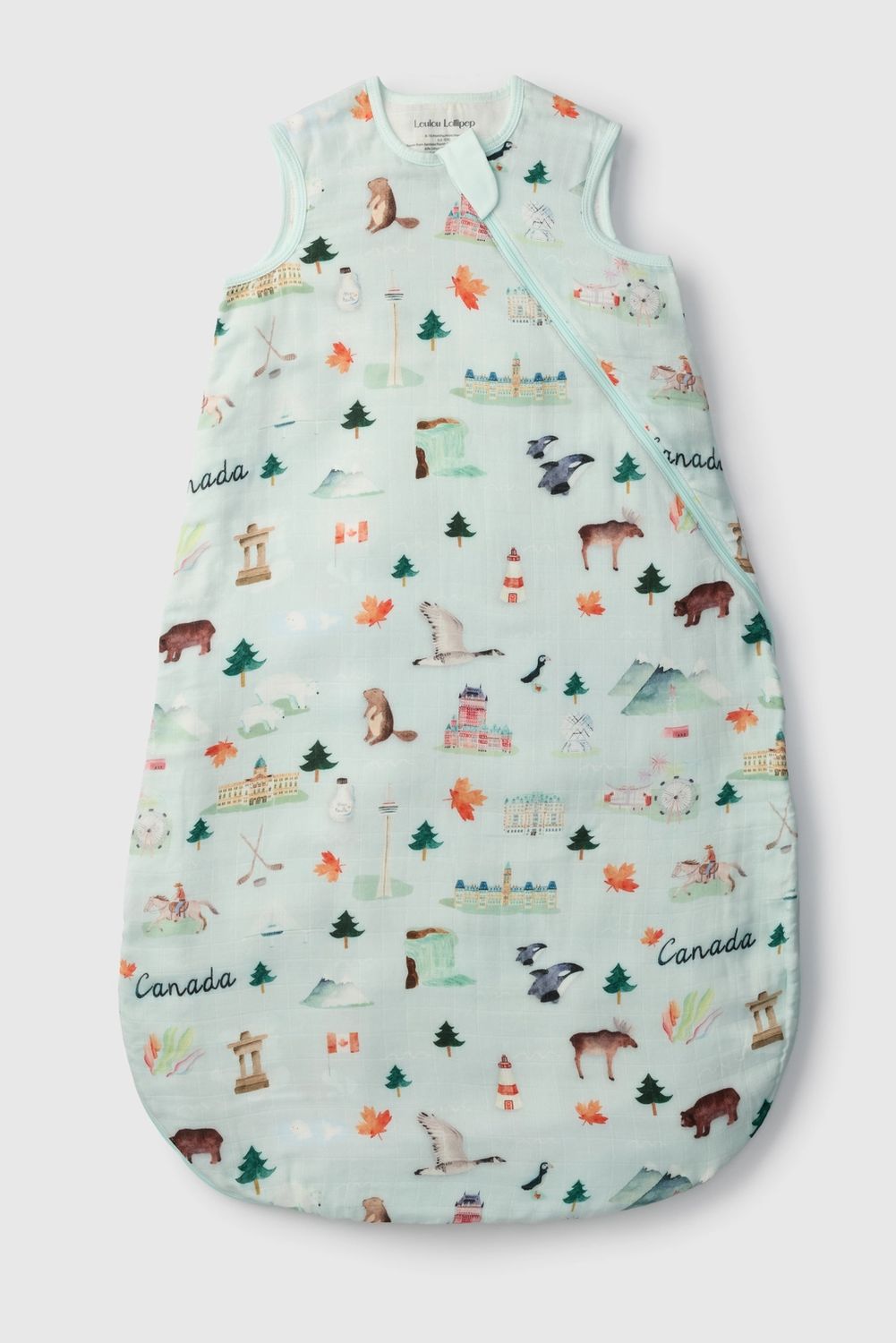 Loulou Lollipop Muslin Lightweight Sleep Bag 0.5 Tog