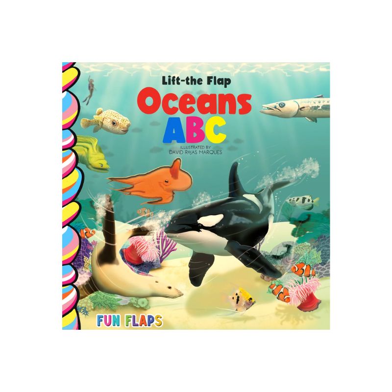 Taffy Tales Books Oceans Abc Fun Flaps Board Book