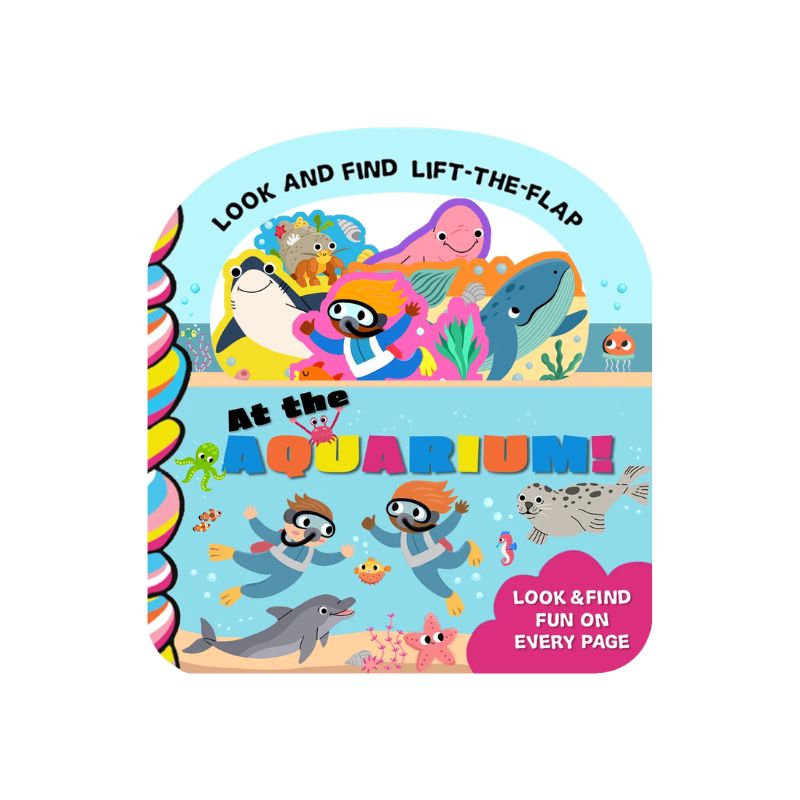 Taffy Tales Books At the Aquarium Look and Find