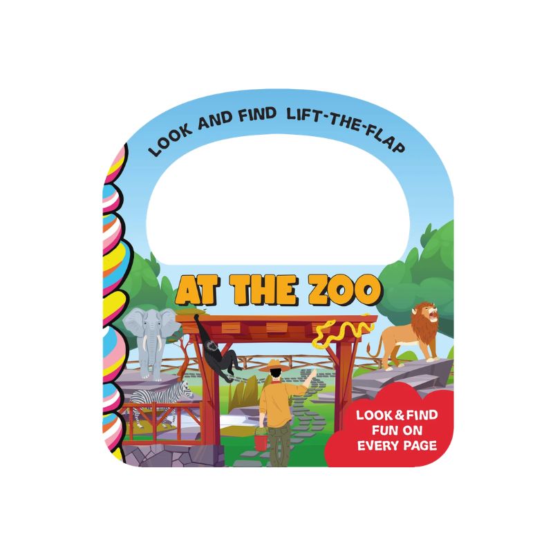 Taffy Tales Books At the Zoo Look and Find
